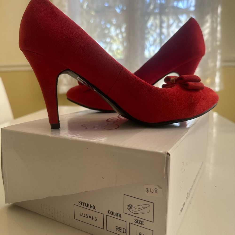 Red Vintage Women's Heels